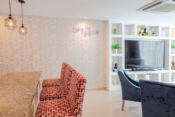 1br Cartagena Apt – Sea View, Pool, Fast Wi-fi - Cartagena de Indias