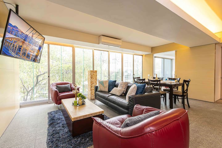 Amplio, Aire Acondicionado vista Masaryk – Polanco