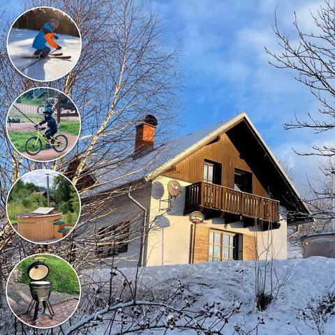 5BR Mountain Villa, Sauna/Hot Tub/BBQ, sleeps 10