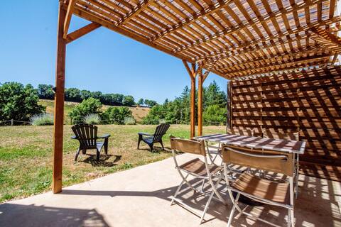 3-star cottage + SPA in animal park in Aveyron