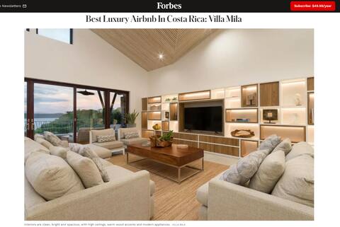 Best Luxury Airbnb In Costa Rica: Villa Mila