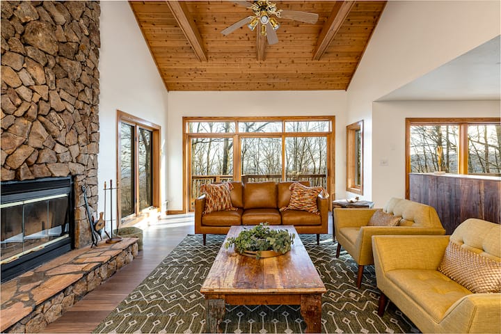 4 Br Cabin Mins To Trails & Breweries Pets Welcome - Waynesboro, VA
