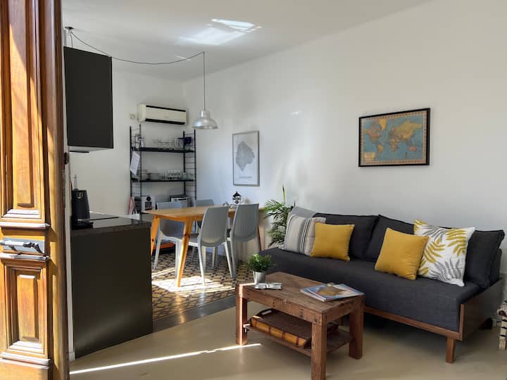 Loft con patio privado en Palermo Hollywood