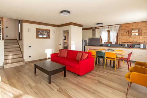 Apartment on two levels - Dame de Challand