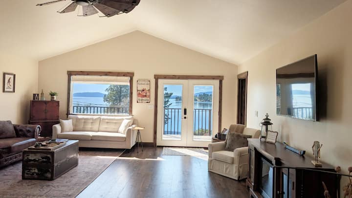 Private Dock, Paddleboards &  Walk To Restaurants - Bigfork, MT
