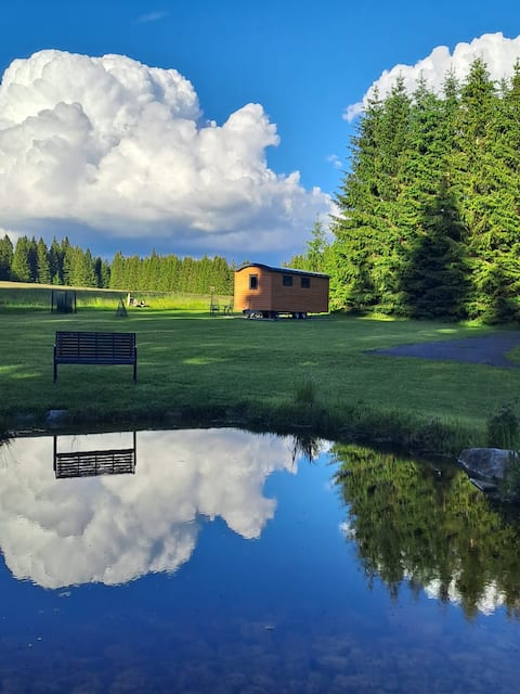 Gerlovka shepherd's hut, experiences in Šumava