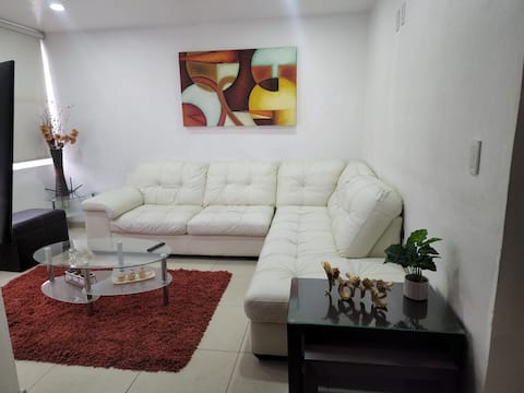 In front of Mundo E, Periférico and 5 minutes from Satélite