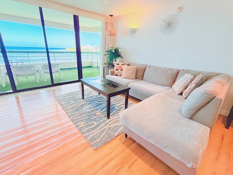 All room beautiful ocean view♡Direct to the beach!