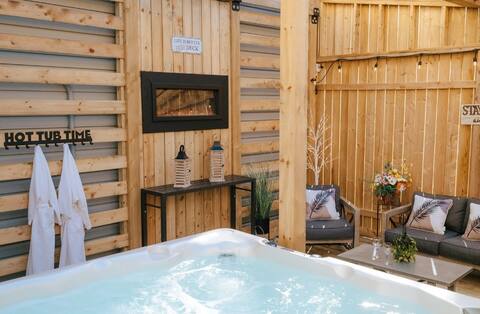 Stay Inn Style#5 With Fully Enclosed Hot Tub