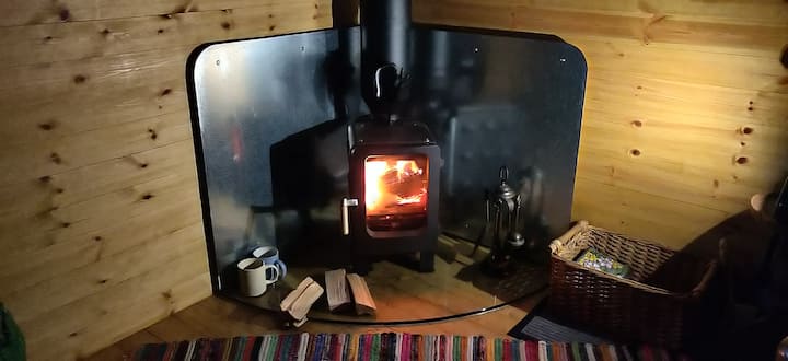 Pike's Cabin  At Nabby Nook Woods, Hebden Bridge. - Hebden Bridge