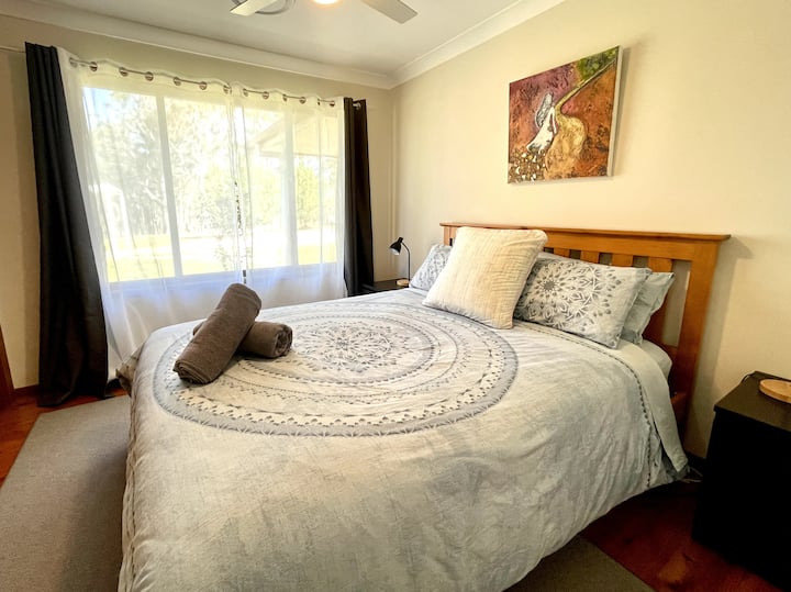 Bedroom 4 has a queen bed