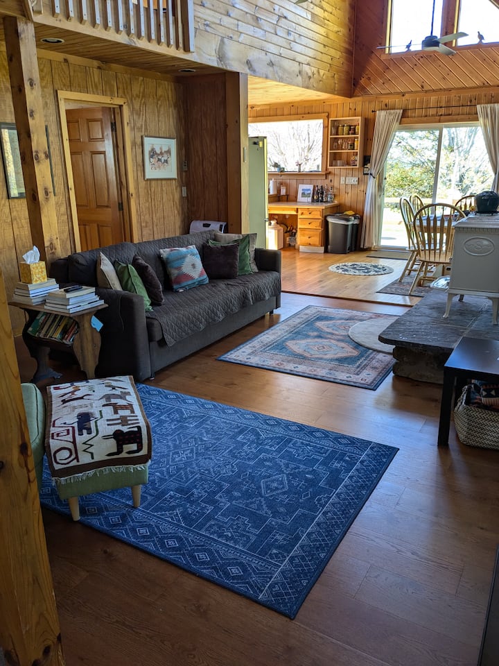 Catskills Cabin With Panoramic Mountain Views - 호바트