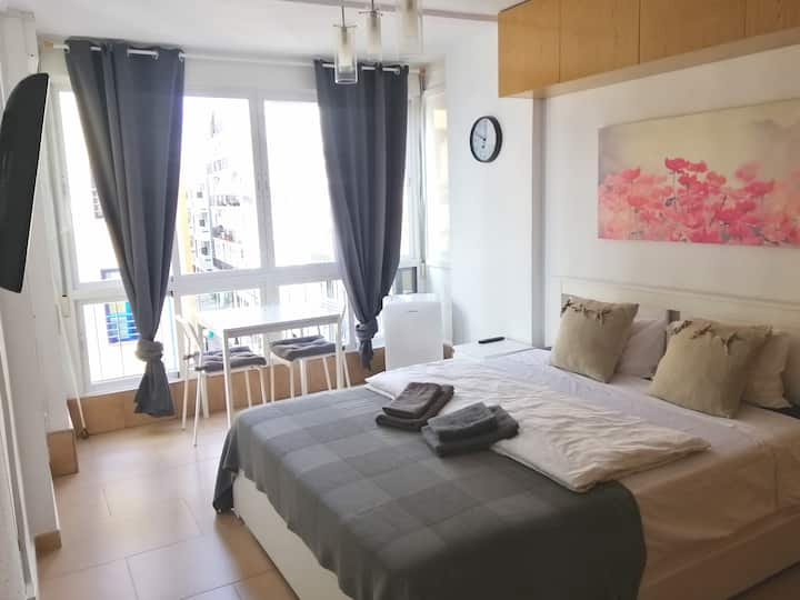 Estudio Pie De Playa, Centro - No Airbnb Comisión - Fuengirola
