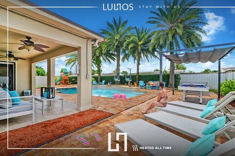 Elegance Miami 5BR Pool, Spa, Jacuzzi & Games Fun