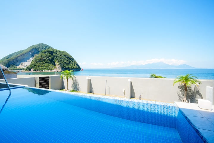 最高評価の宿】天草の1日1組の海と夕陽のリゾートヴィラ ペット・BBQ可