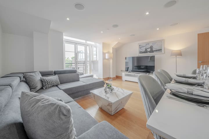 Marylebone Station Luxury 3Bed 2Bath + AC