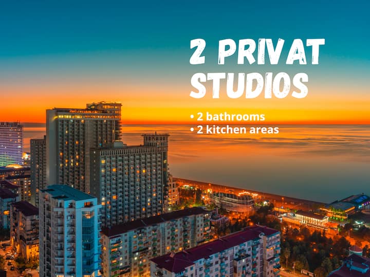 Myplace | Sunny 2br Apt | Sea View| #C3737/3739 - Batumi