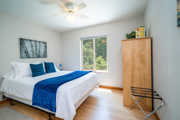 Bedroom 3 has a Queen-size bed.