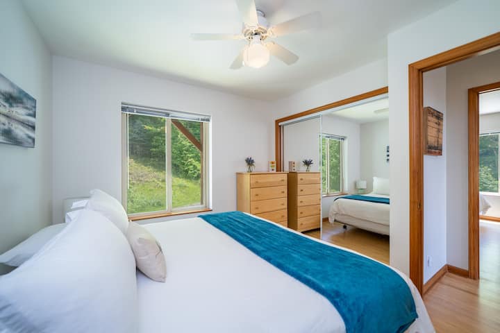 Bedroom 2 has a King-size bed