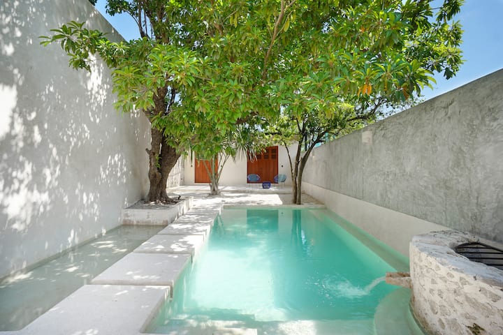 Colonial 1-floor House, Outdoor Oasis In Centro - Mérida