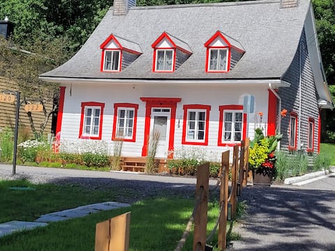 Om chalet La Belle Centenaire facing the River