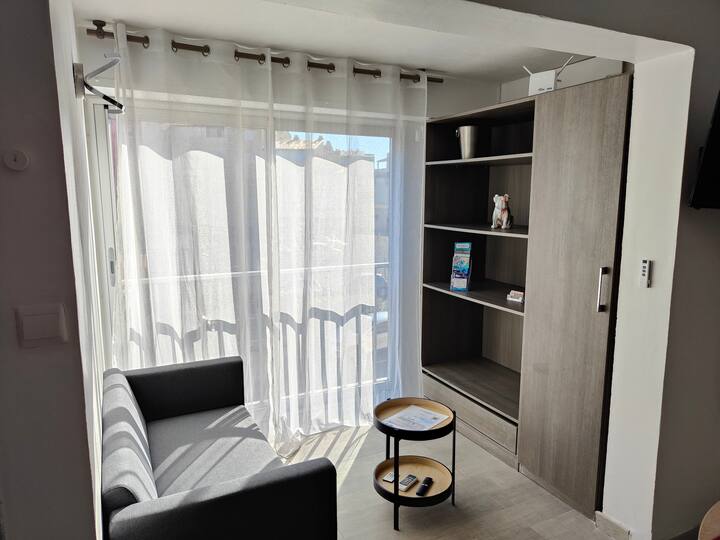 Living room and storage 