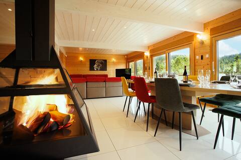 Exceptional chalet with sauna, jacuzzi, table tennis