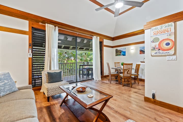 Hawaiian Treehouse 1br Condo In Poipu With A/c - Poipu