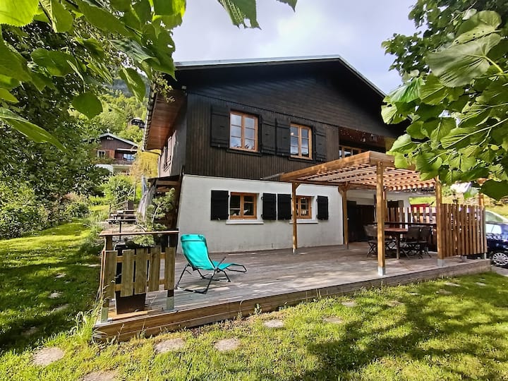 Très Bel Appartement à La Montagne Dans Un Chalet - Aillon-le-Jeune