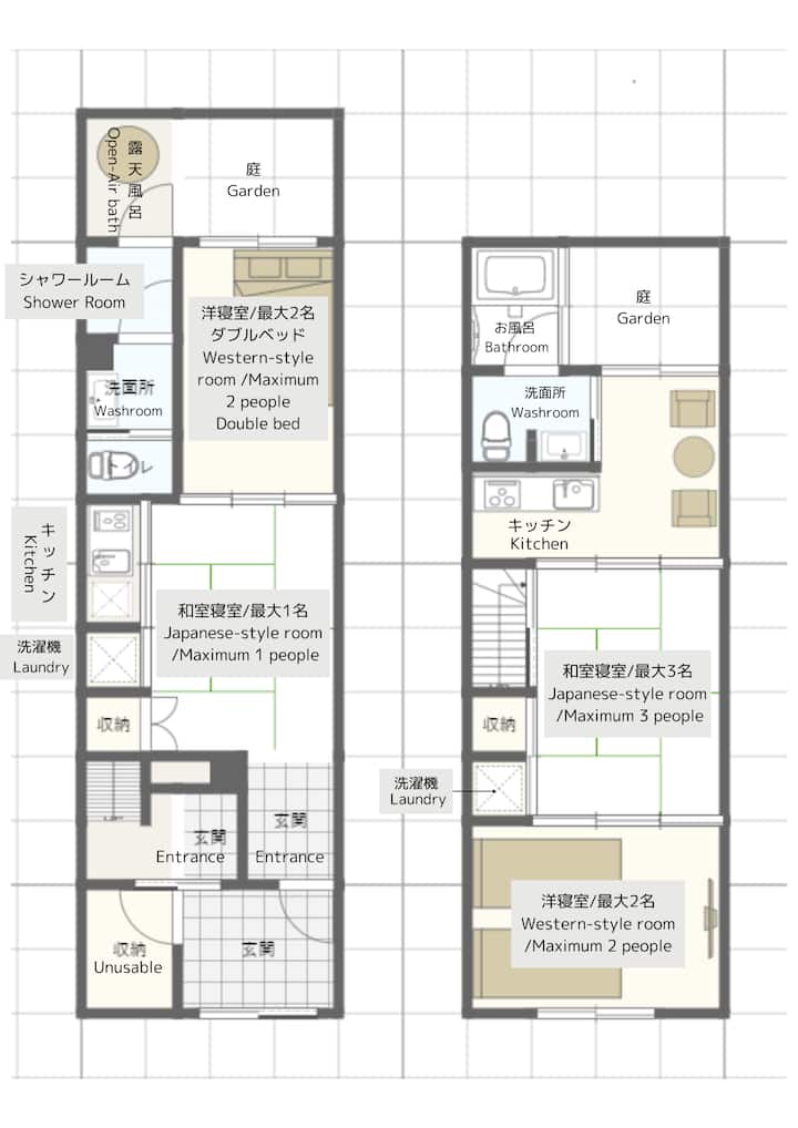 3 Min From Kiyomizu Gojo Stn! Great For Groups! - Kyoto