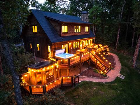 Private MTN View Retreat-Sauna-Hot Tub-Location!