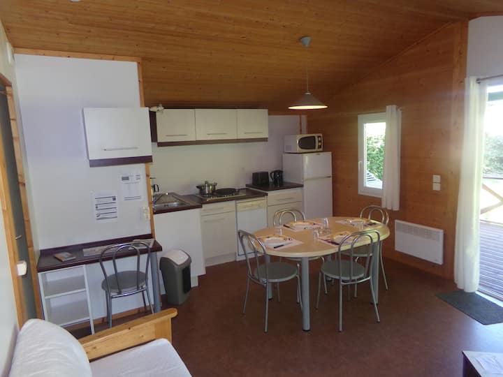 Chalet 4 Personnes En Corrèze Tout Confort - Sainte-Fortunade