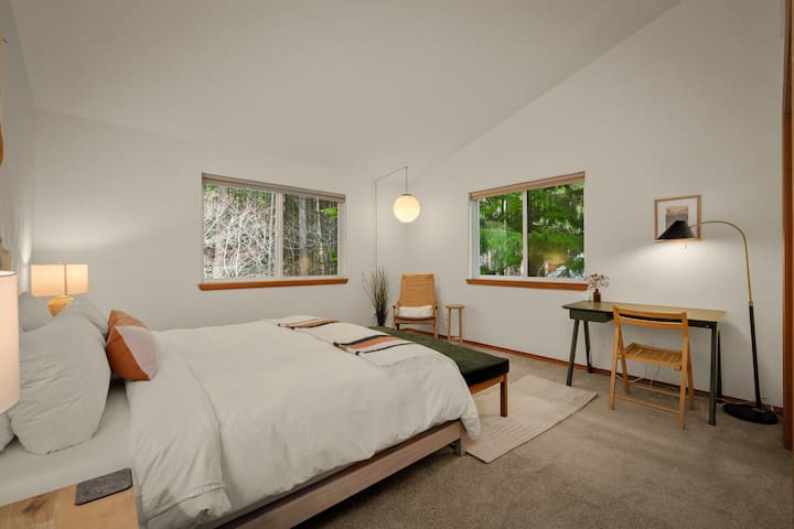 Bedroom and Workspace