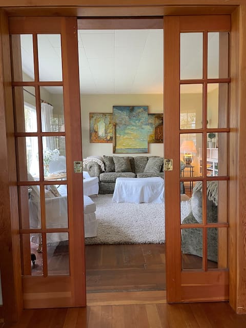 Popular Airbnb listing: Watch eagles and orcas from your wraparound porch in Saltspring Island
