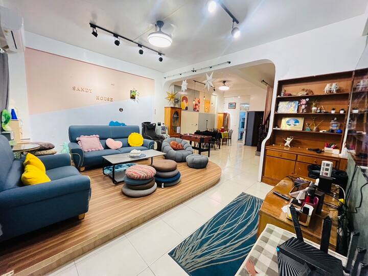 墾丁Sandyhouse親子包棟小屋 - 車城