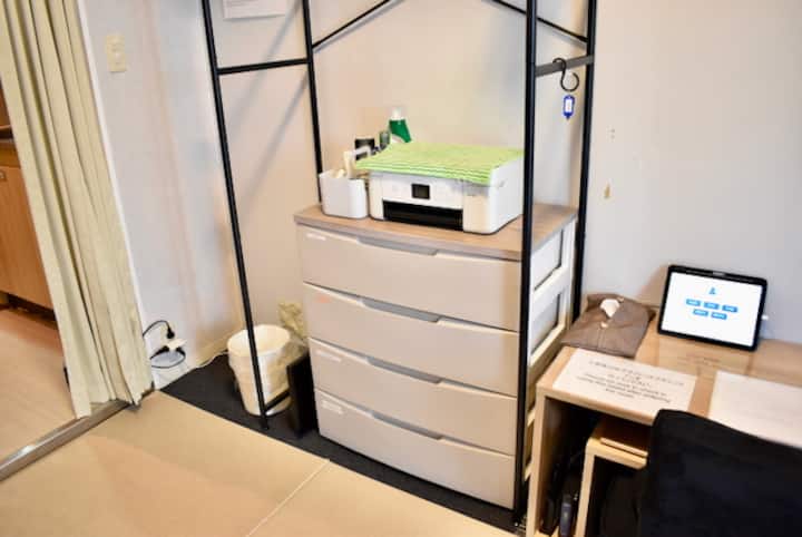 天神エリアの和個室でゆっくり福岡を満喫!*16㎡*電動サイクル1台無料。 - Fukuoka