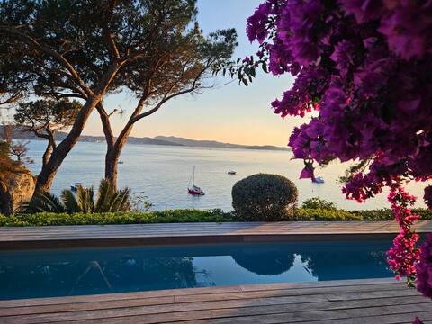 "La Masure", unique, waterfront house
