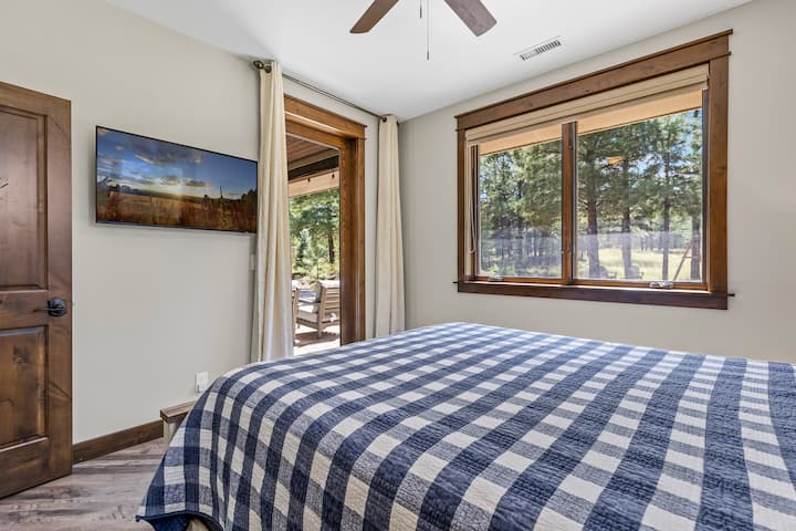 Hlavný dom s manželskou posteľou na prízemí