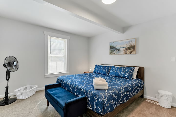 ¡Cama tamaño king!