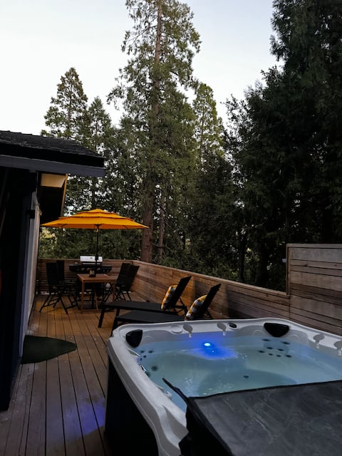 Elevated Mountain Cabin * Luxe Hot-tub *