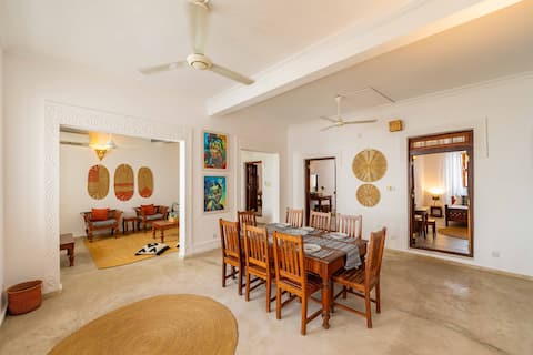 Stylish Stone Town Pad With Private Entrance & AC