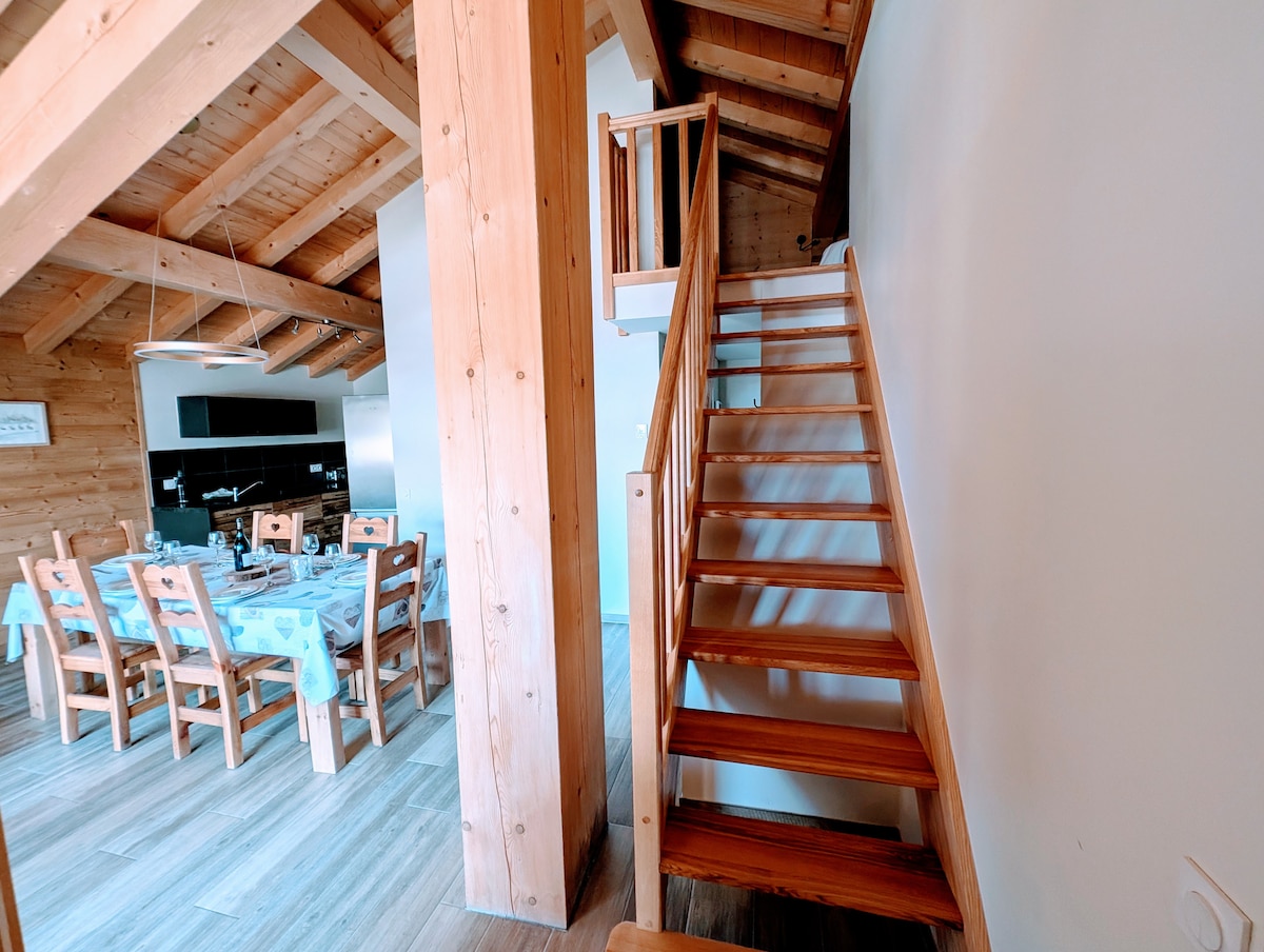 Annonce Airbnb populaire: New 4* Le Lachat 70 m2 apartment in Chinaillon à Le Grand Bornand