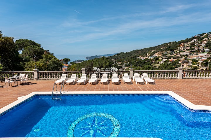 Costa Brava Holidays Villa Mimosa, Vue Sur La Mer - Catalogne