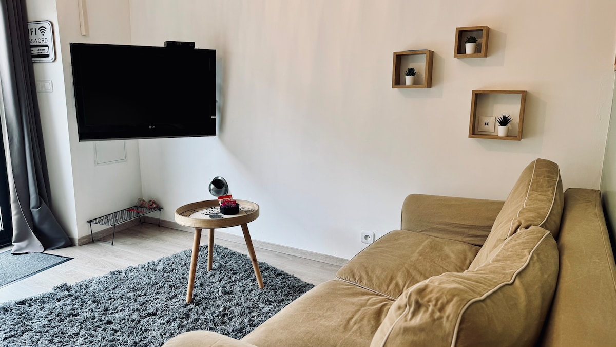 Propriété Airbnb réussie: Charming ground floor studio Bed linen, towels included à Côte D'or
