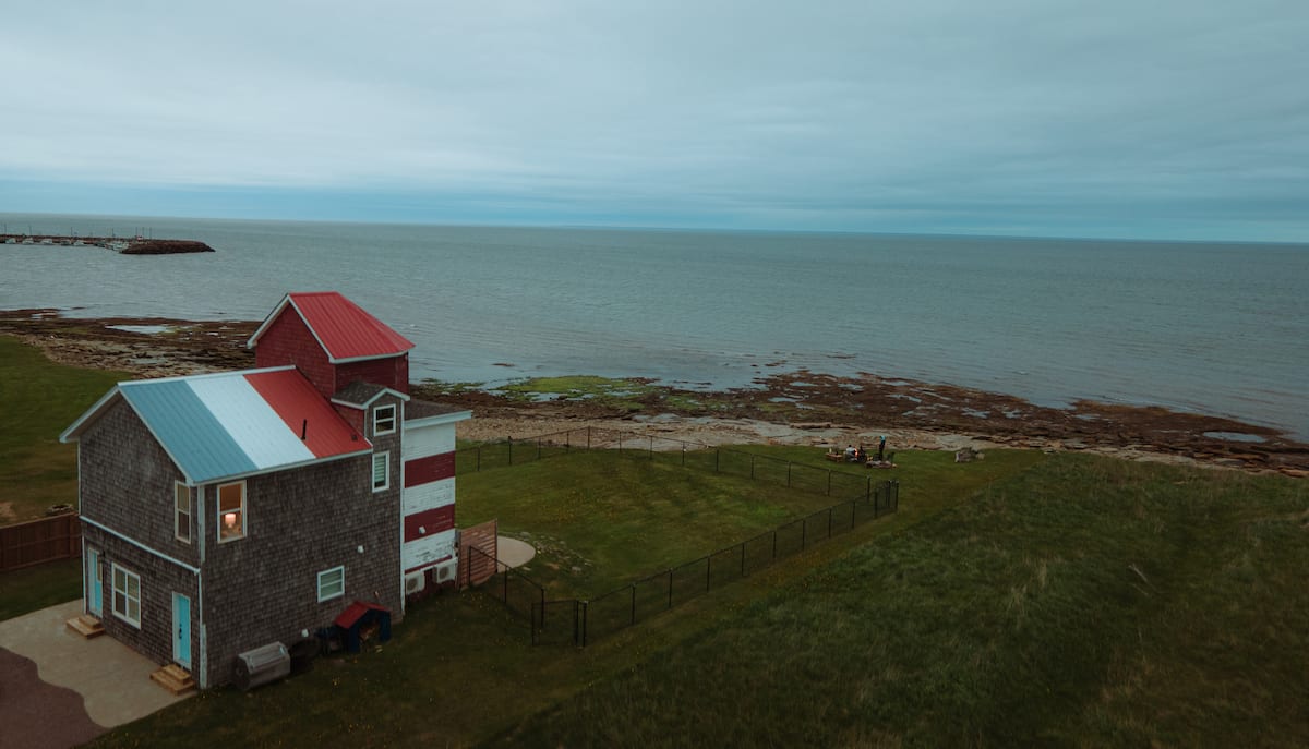 Refuge bord de mer au Nouveau-Brunswick