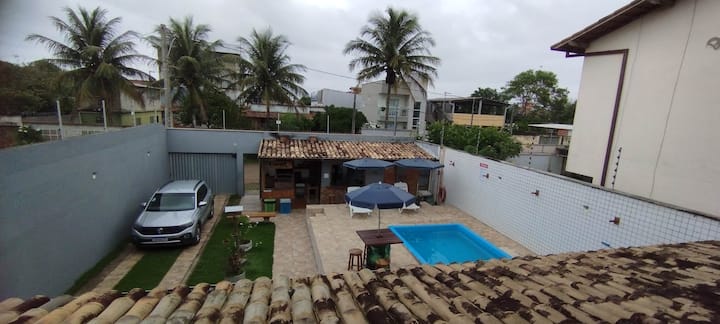 Casa Agradável, Com Piscina, Arejada E Espaçosa - Serra