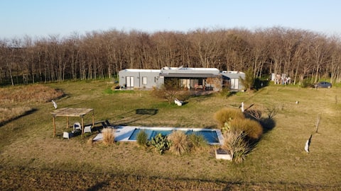 Country house in a gated community of farms