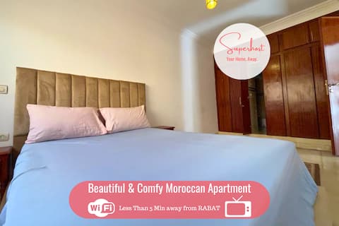 Spacious & Comfy Moroccan Apartment