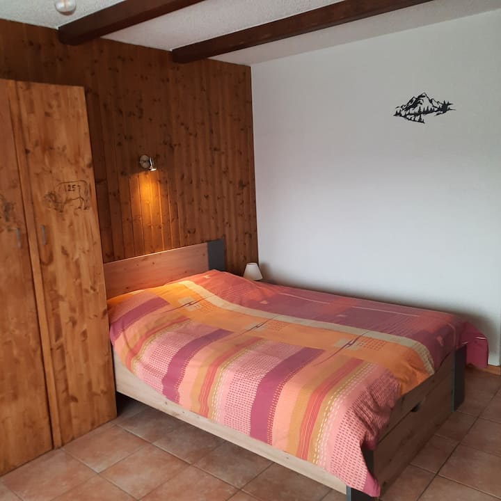 Ovronnaz, Studio Plein Sud, Lumineux, Tranquille - Zwitserland