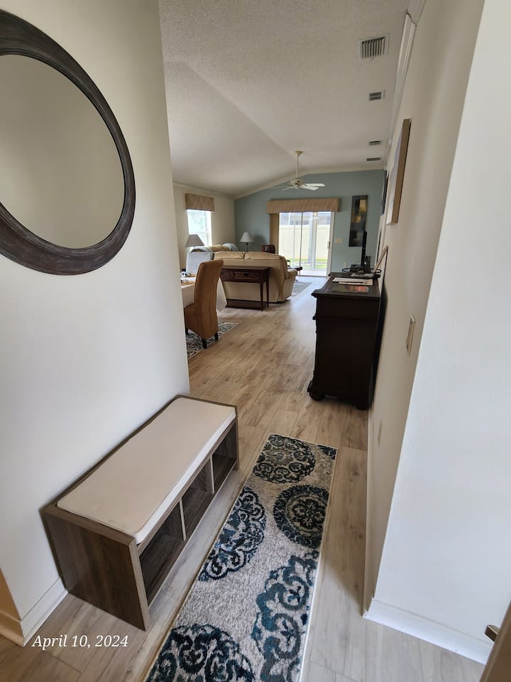Walk To Sumter W/cart - Beautiful Courtyard Villa - Wildwood, FL